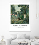 The Equatorial Jungle by Henri Rousseau on GIANT ART - henri rousseau nature and landscapes henri rousseau
