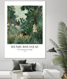 The Equatorial Jungle by Henri Rousseau on GIANT ART - henri rousseau nature and landscapes henri rousseau
