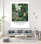 The Equatorial Jungle by Henri Rousseau on GIANT ART - henri rousseau nature and landscapes henri rousseau