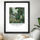 The Equatorial Jungle by Henri Rousseau on GIANT ART - henri rousseau nature and landscapes henri rousseau