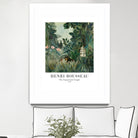 The Equatorial Jungle by Henri Rousseau on GIANT ART - henri rousseau nature and landscapes henri rousseau