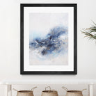 Expressionist Blue Abstract by Francoise Wattre on GIANT ART - paintings abstract art