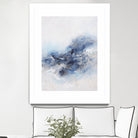 Expressionist Blue Abstract by Francoise Wattre on GIANT ART - paintings abstract art