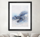 Expressionist Blue Abstract by Francoise Wattre on GIANT ART - paintings abstract art