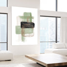 Simple Green-2 by Sally Ann Moss on GIANT ART - geometric geometric geometric