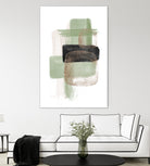 Simple Green-2 by Sally Ann Moss on GIANT ART - geometric geometric geometric