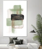Simple Green-2 by Sally Ann Moss on GIANT ART - geometric geometric geometric