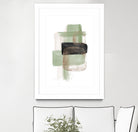 Simple Green-2 by Sally Ann Moss on GIANT ART - geometric geometric geometric
