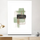 Simple Green-2 by Sally Ann Moss on GIANT ART - geometric geometric geometric