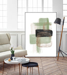Simple Green-2 by Sally Ann Moss on GIANT ART - geometric geometric geometric