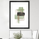 Simple Green-2 by Sally Ann Moss on GIANT ART - geometric geometric geometric