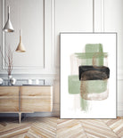 Simple Green-2 by Sally Ann Moss on GIANT ART - geometric geometric geometric