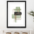 Simple Green-2 by Sally Ann Moss on GIANT ART - geometric geometric geometric