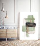 Simple Green-2 by Sally Ann Moss on GIANT ART - geometric geometric geometric