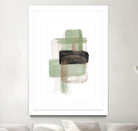 Simple Green-2 by Sally Ann Moss on GIANT ART - geometric geometric geometric