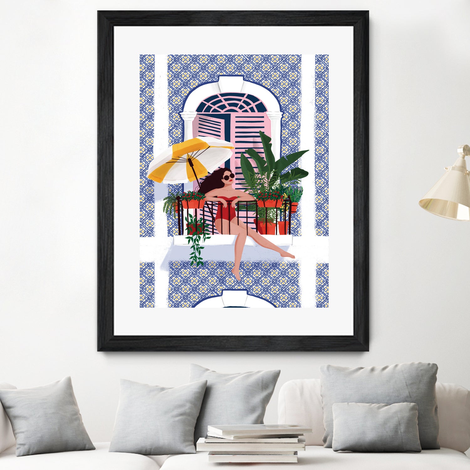 Catching the Sun by Maja on GIANT ART - illustration swimwear