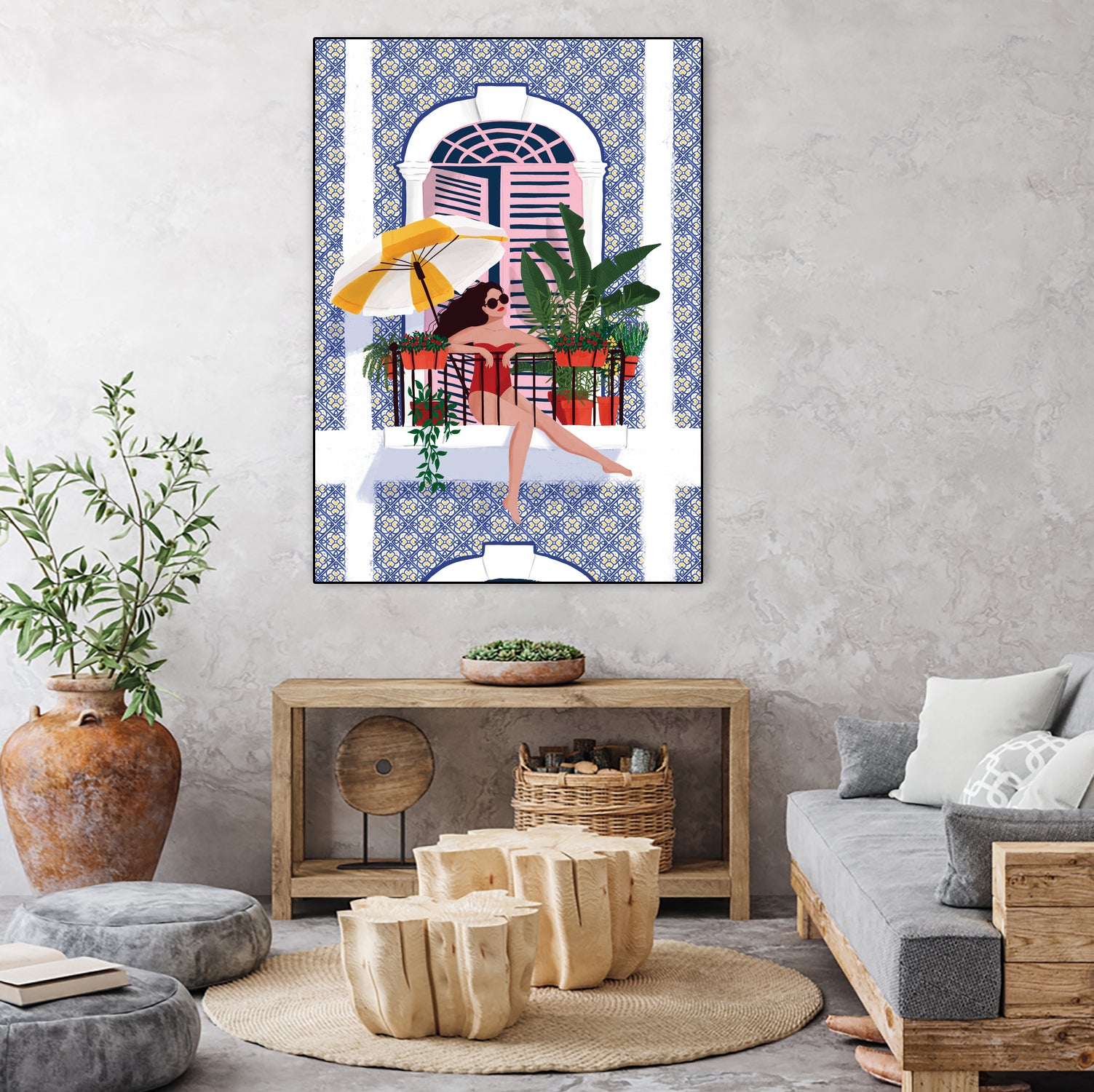 Catching the Sun by Maja on GIANT ART - illustration swimwear