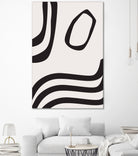 Black Curves by Sally Ann Moss on GIANT ART - line art abstract