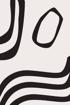 Black Curves by Sally Ann Moss on GIANT ART - line art abstract