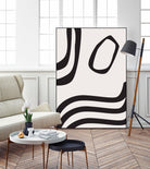 Black Curves by Sally Ann Moss on GIANT ART - line art abstract