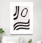 Black Curves by Sally Ann Moss on GIANT ART - line art abstract