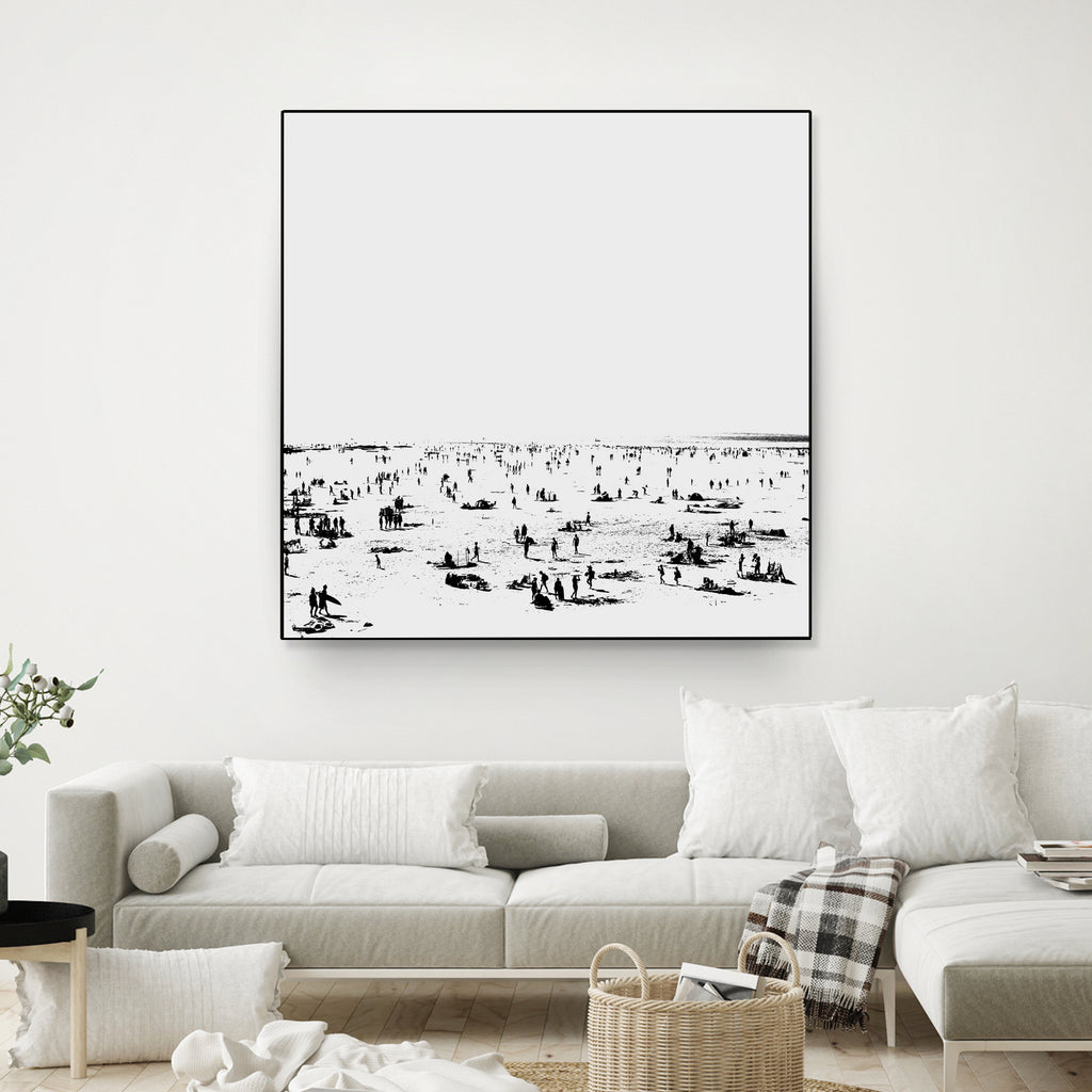 Beach No2 by Dan on GIANT ART - illustration bright