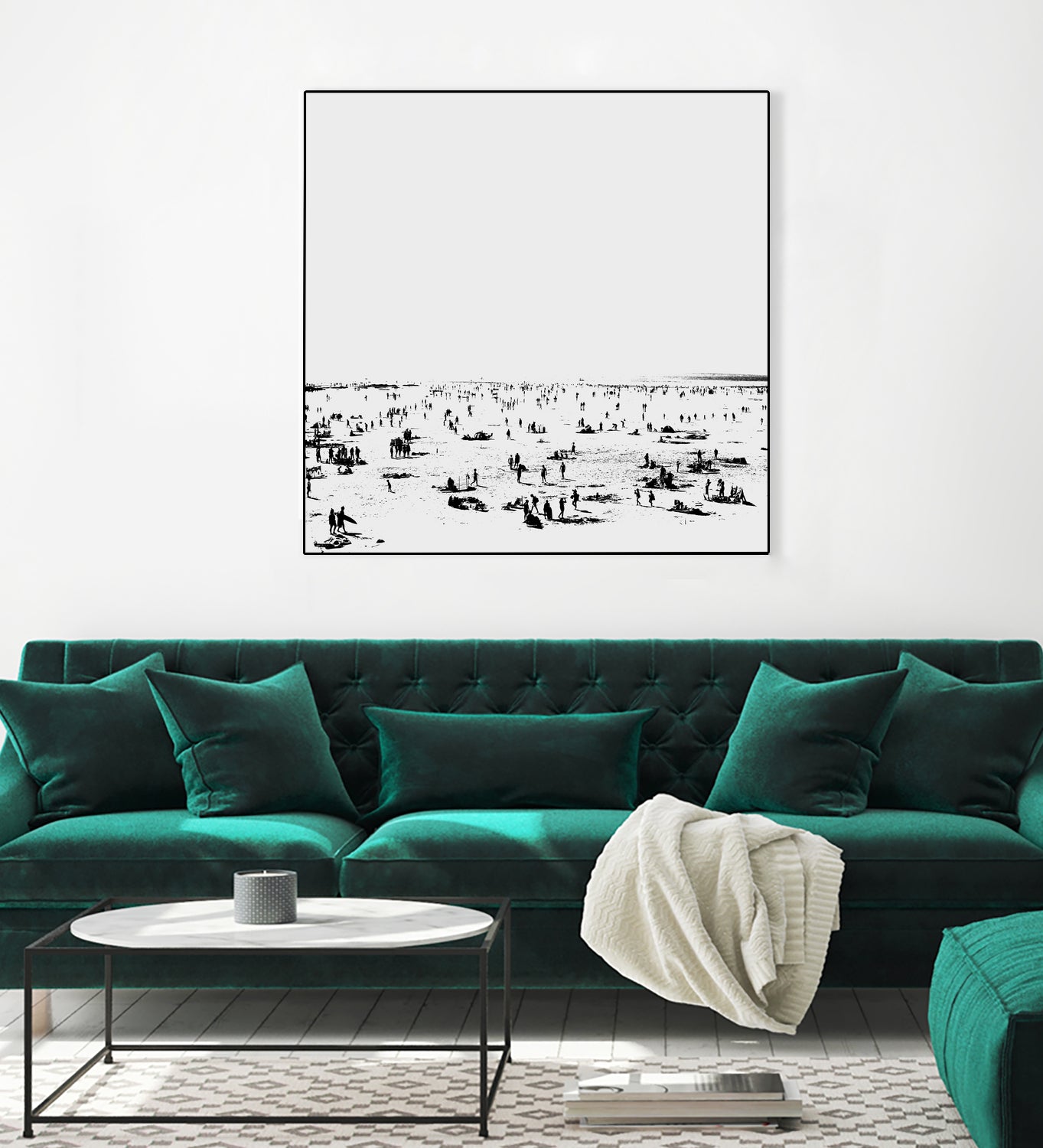 Beach No2 by Dan on GIANT ART - illustration bright