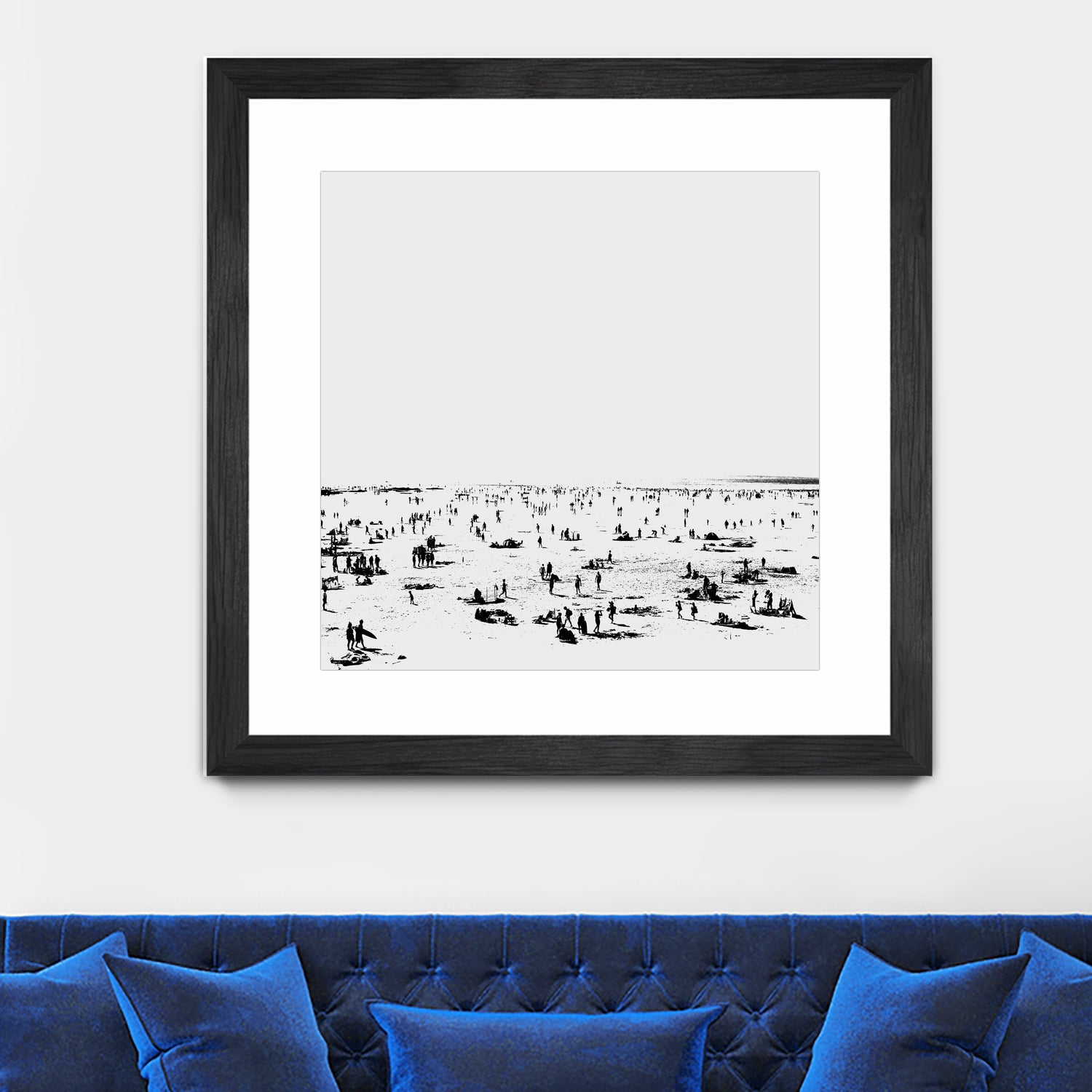 Beach No2 by Dan on GIANT ART - illustration bright