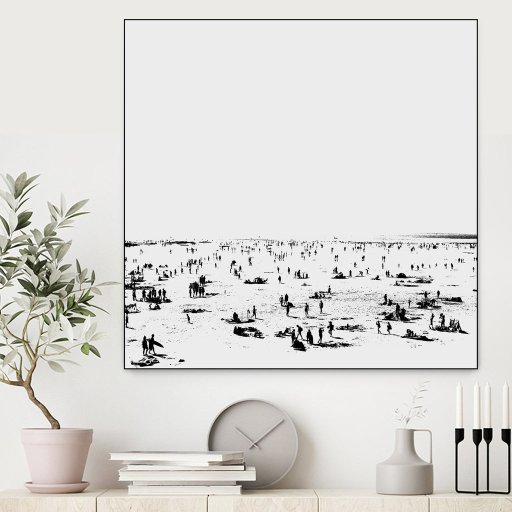 Beach No2 by Dan on GIANT ART - illustration bright