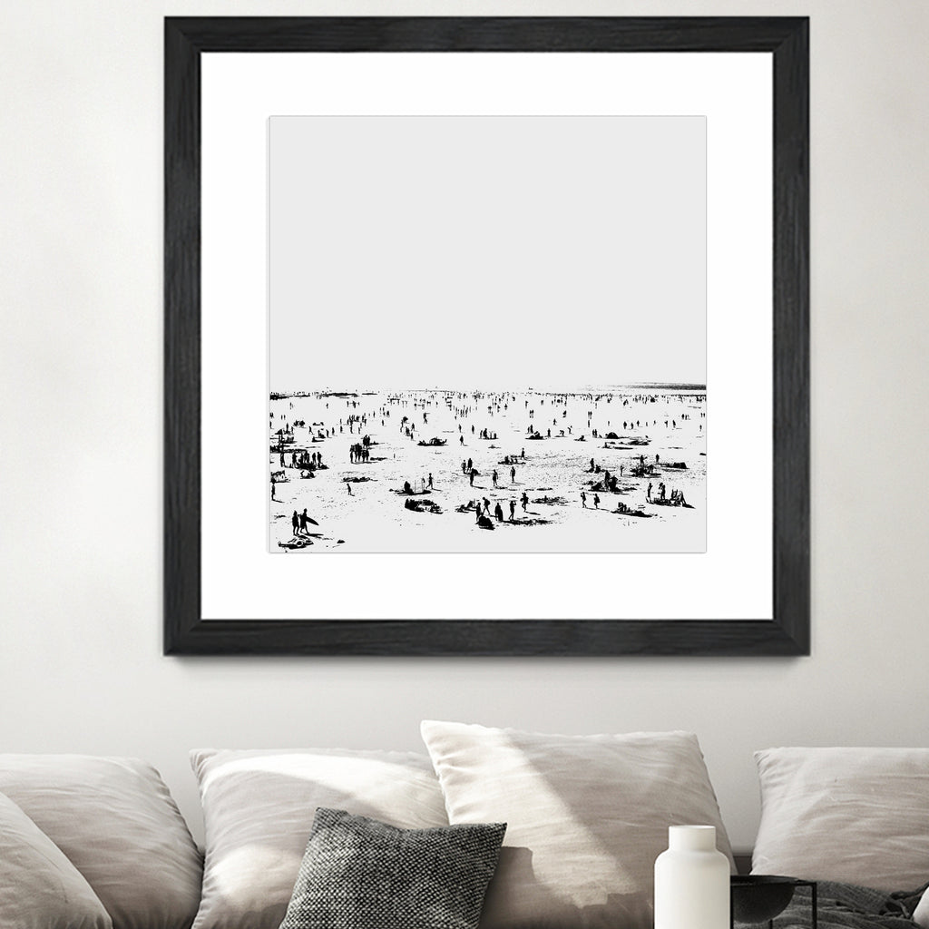 Beach No2 by Dan on GIANT ART - illustration bright