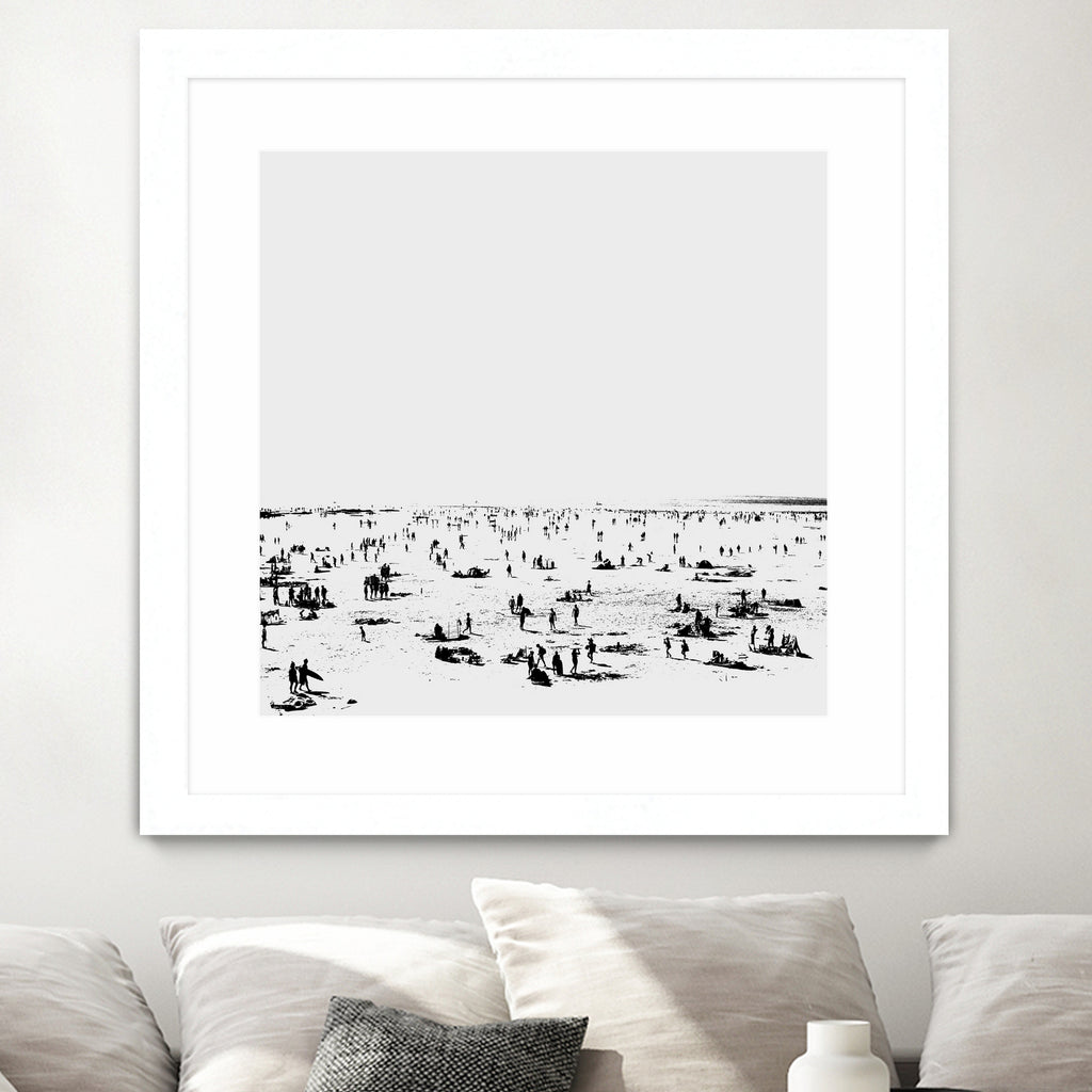 Beach No2 by Dan on GIANT ART - illustration bright