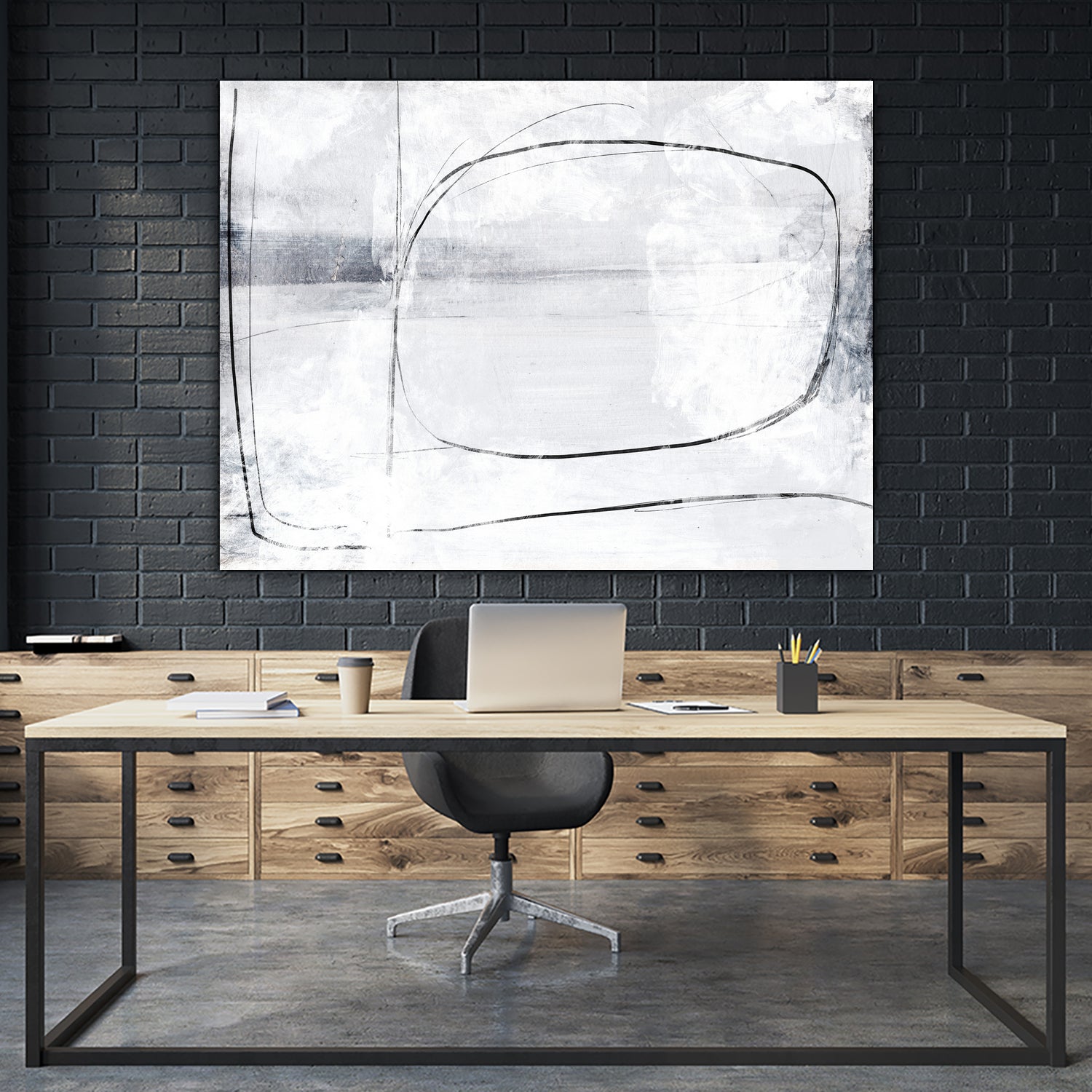 Mood by Dan on GIANT ART - abstract dan hobday