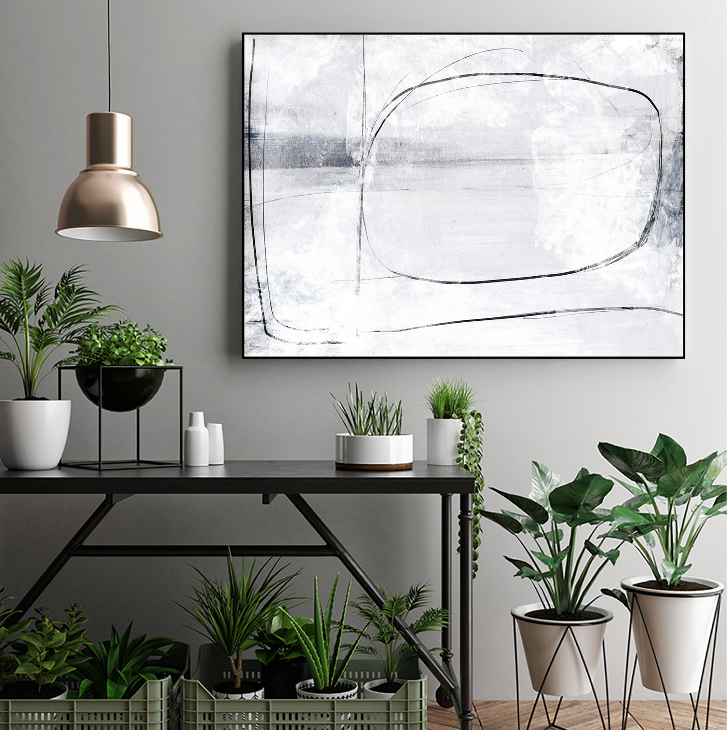 Mood by Dan on GIANT ART - abstract dan hobday