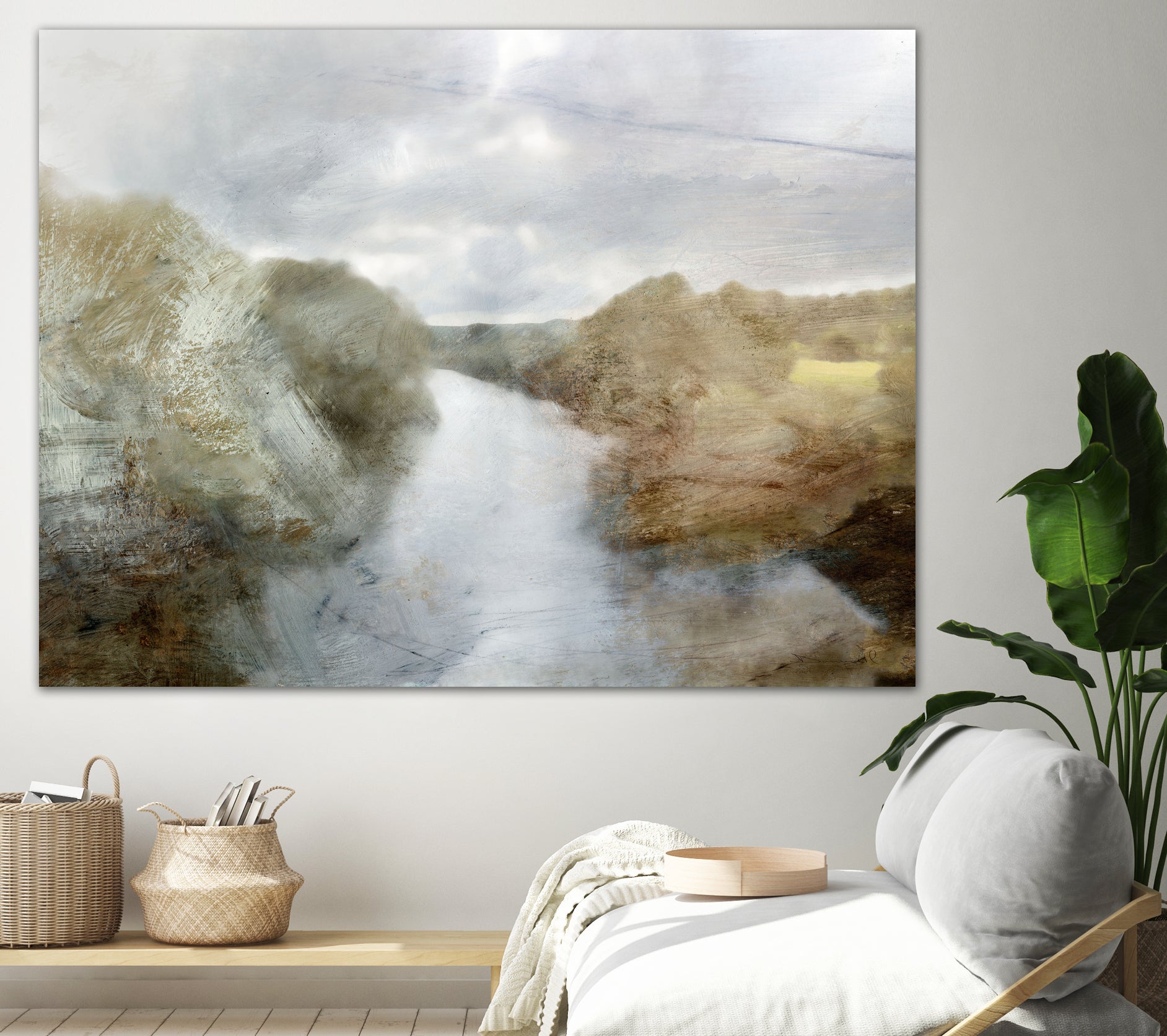 River by Dan Hobday on GIANT ART - abstract dan hobday