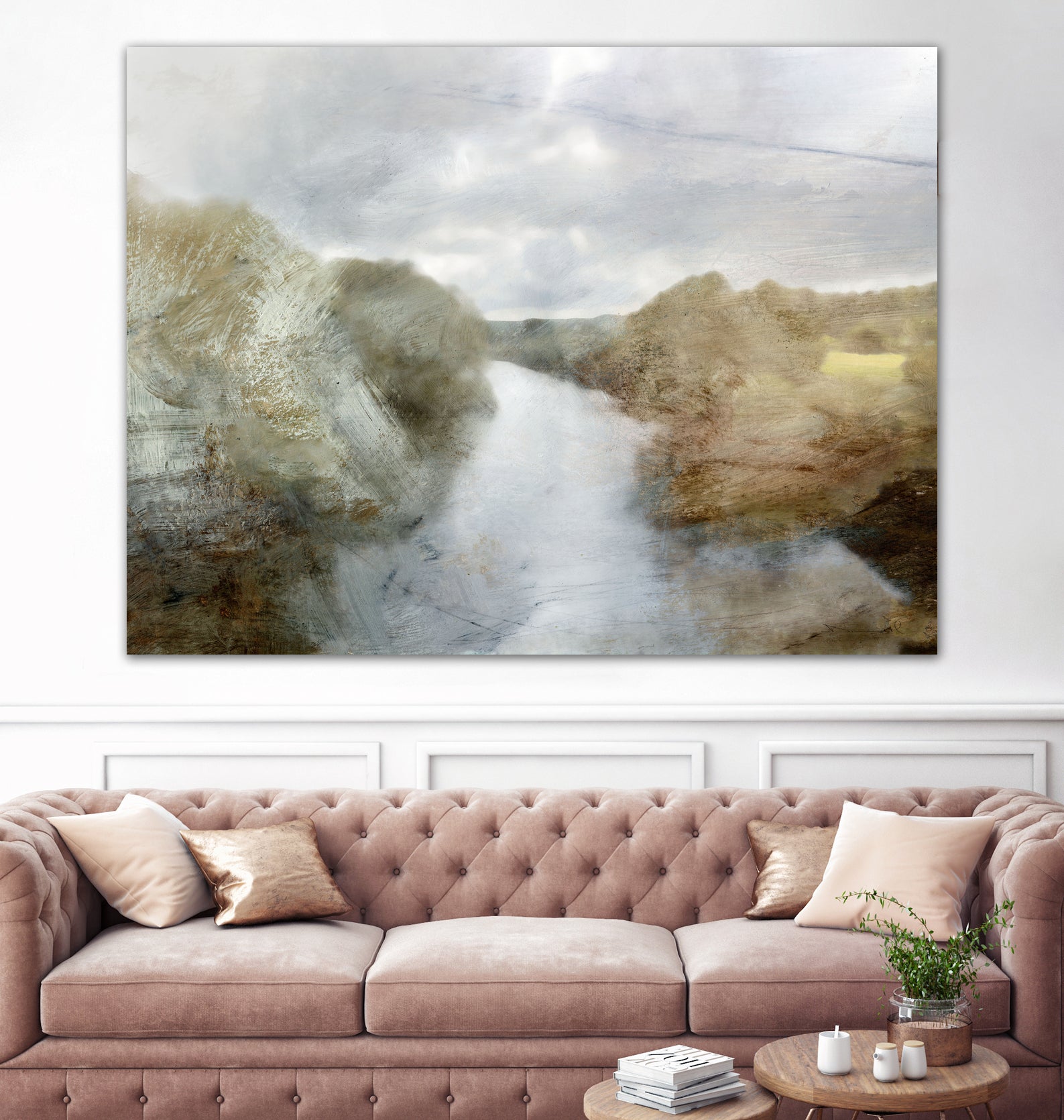 River by Dan Hobday on GIANT ART - abstract dan hobday