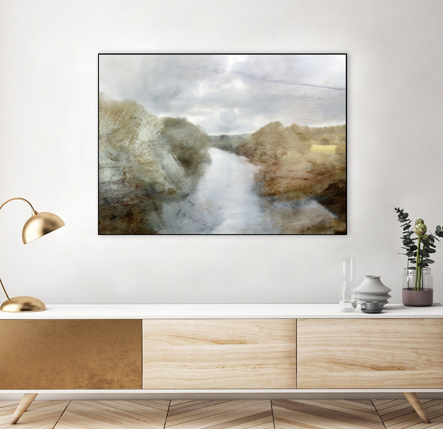 River by Dan Hobday on GIANT ART - abstract dan hobday