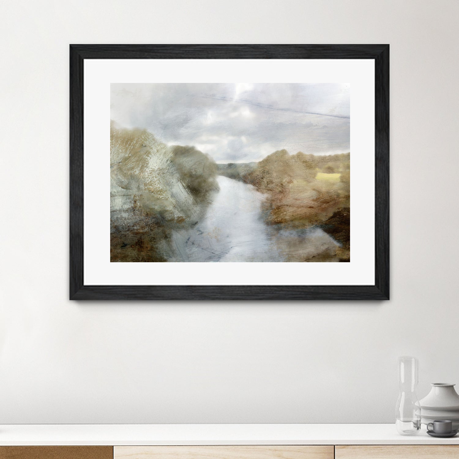 River by Dan Hobday on GIANT ART - abstract dan hobday