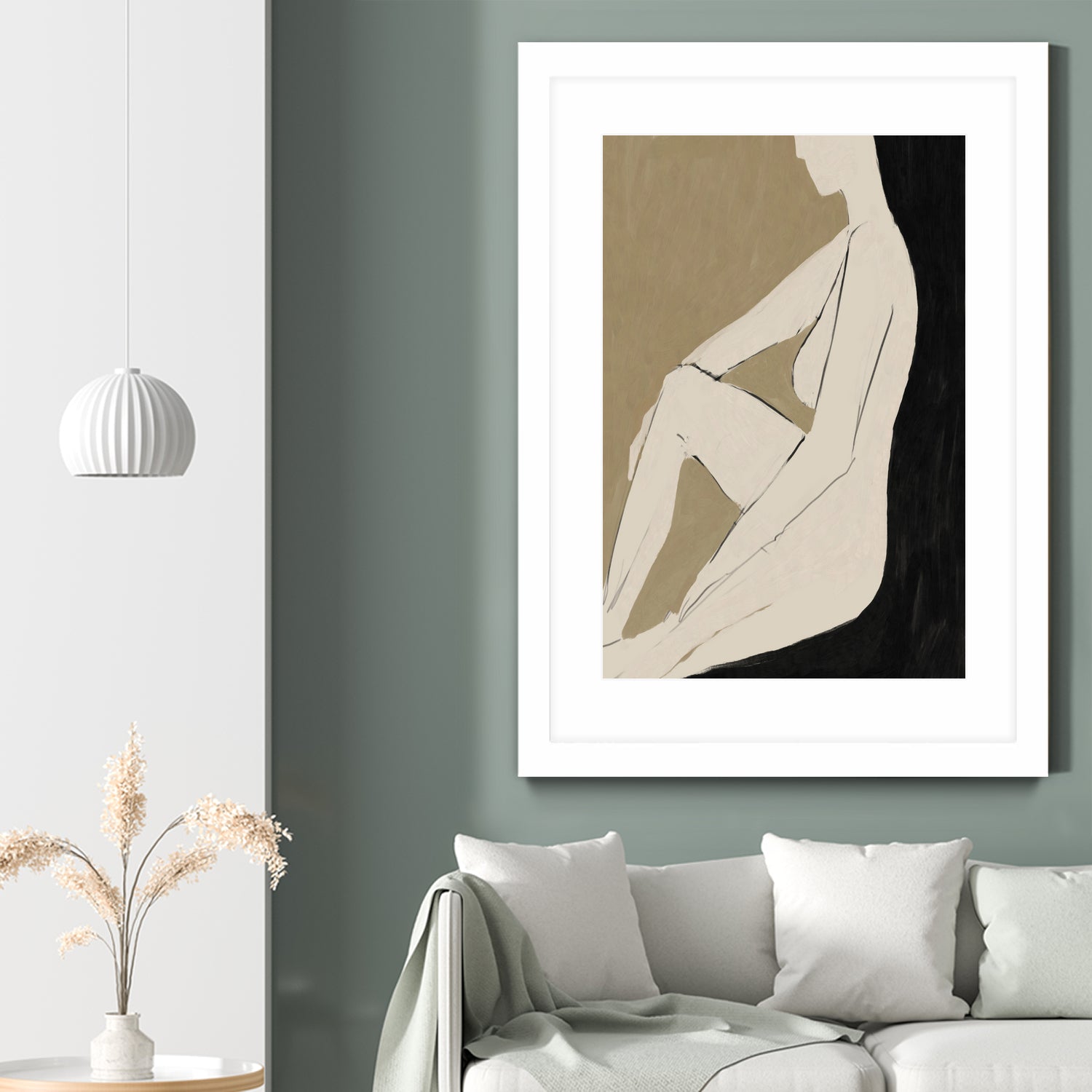 Chill by Dan on GIANT ART - abstract woman