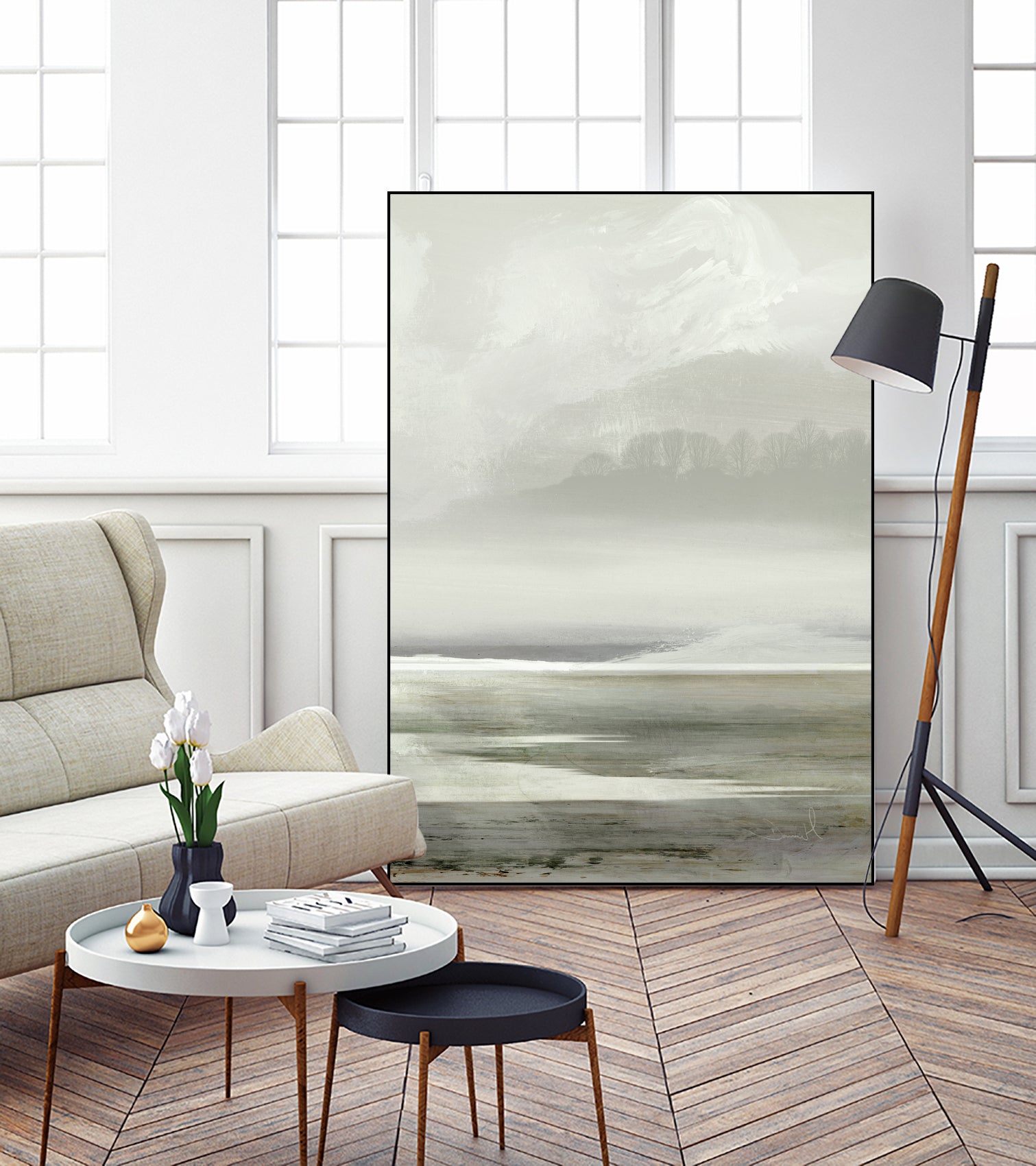 Lakes No2 by Dan on GIANT ART - illustration dan hobday