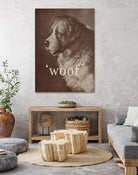 Famous Quote Dog by Florent Bodart on GIANT ART - animals quote