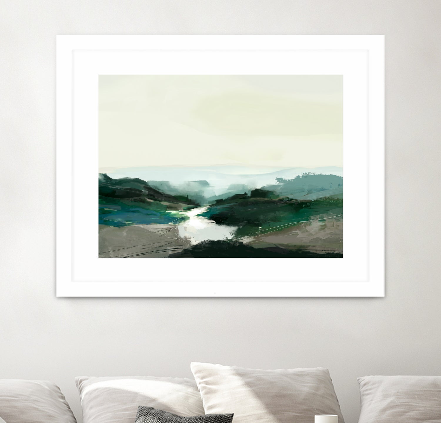 Highland View by Dan Hobday on GIANT ART - nature and landscapes landscape