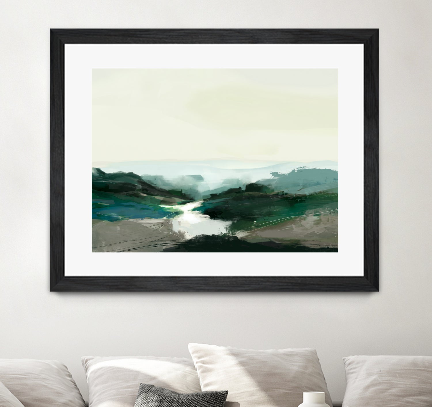 Highland View by Dan Hobday on GIANT ART - nature and landscapes landscape