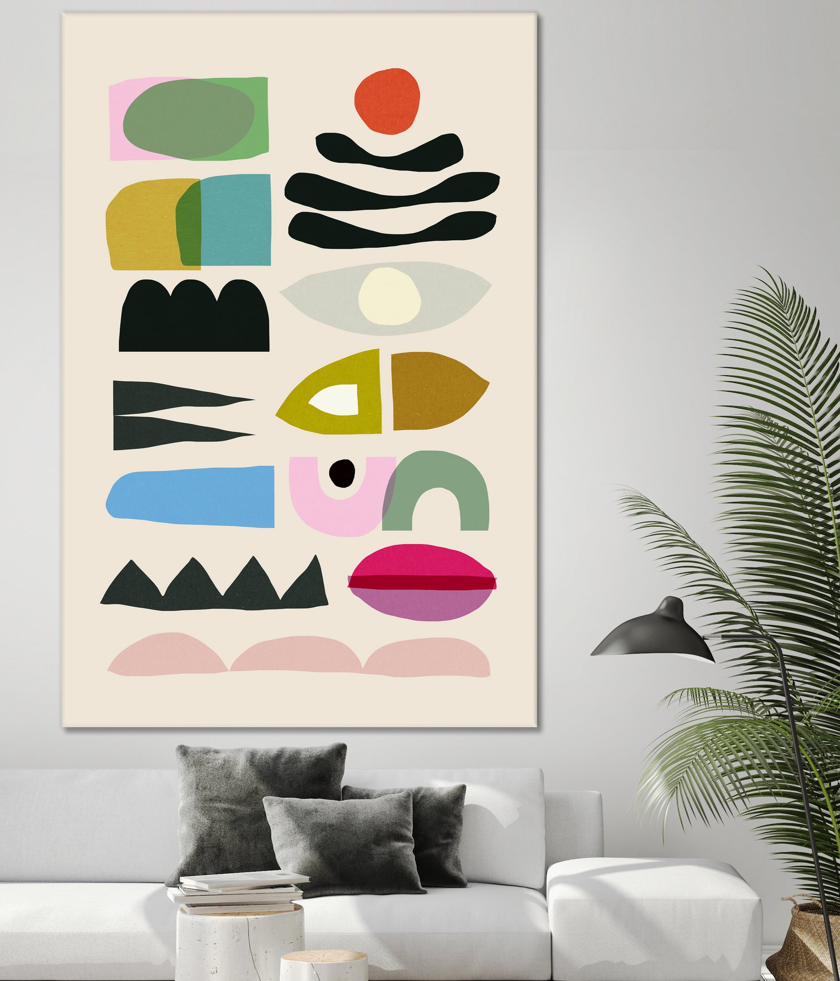 Nord No2 by Dan on GIANT ART - illustration organic shapes