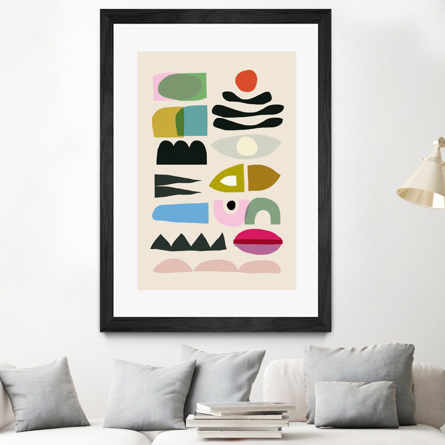 Nord No2 by Dan on GIANT ART - illustration organic shapes