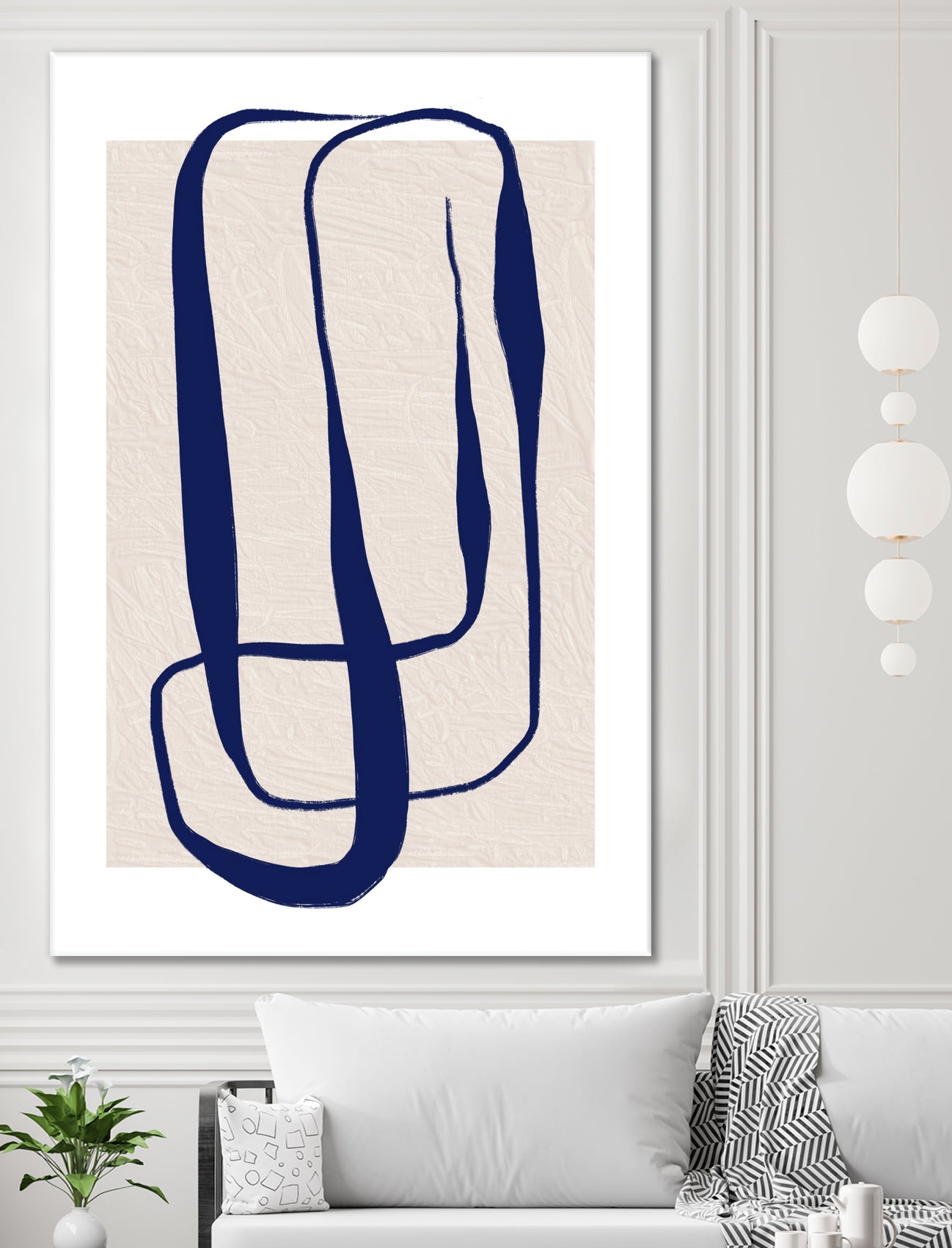 Feeling of Patience-3 by Sally on GIANT ART - abstract single line