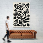 Henri Matisse Black Algae Collection #3 by jay on GIANT ART - illustration bw