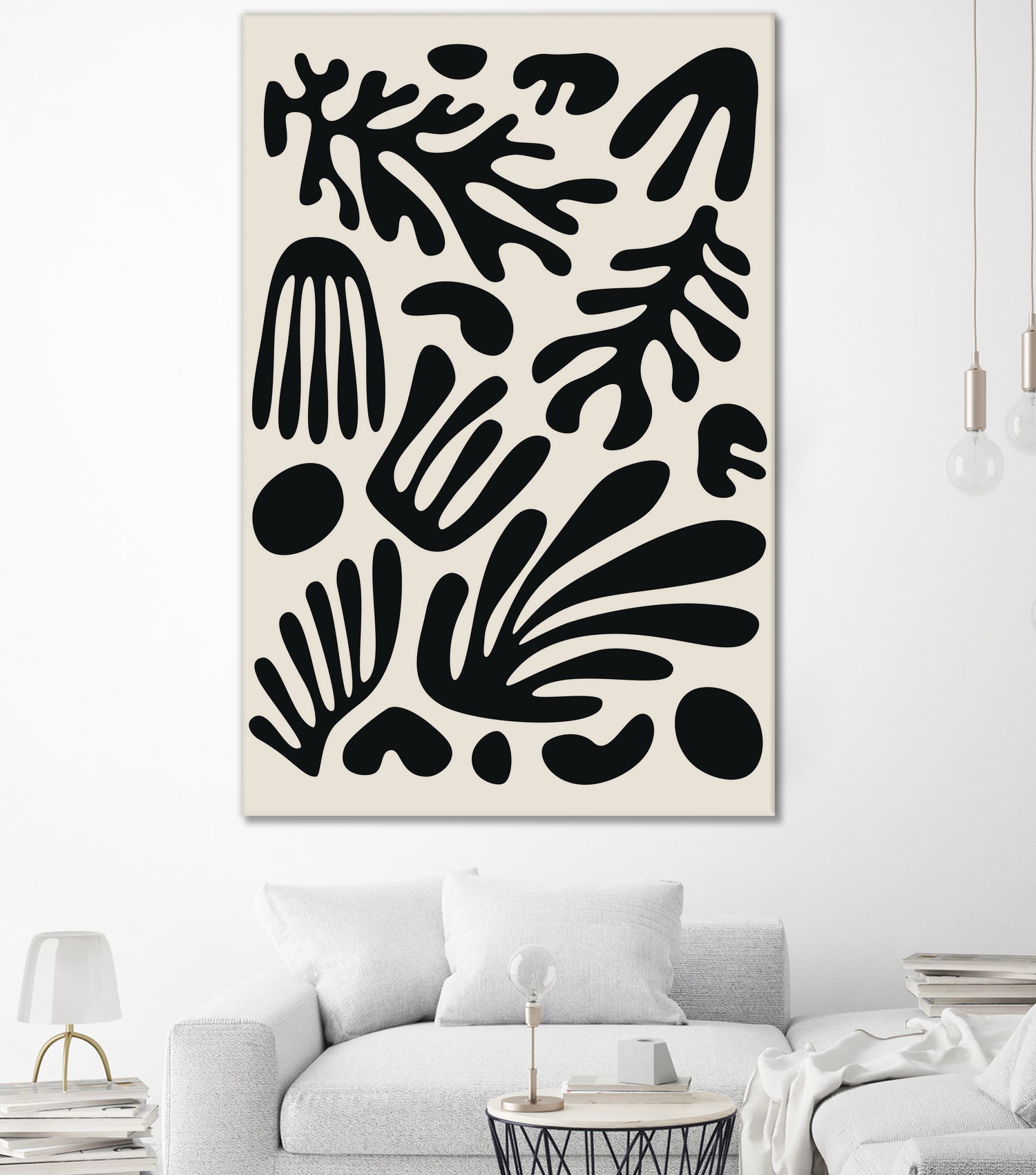 Henri Matisse Black Algae Collection #3 by jay on GIANT ART - illustration bw