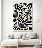 Henri Matisse Black Algae Collection #3 by jay on GIANT ART - illustration bw