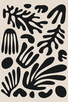 Henri Matisse Black Algae Collection #3 by jay on GIANT ART - illustration bw