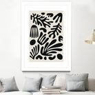 Henri Matisse Black Algae Collection #3 by jay on GIANT ART - illustration bw